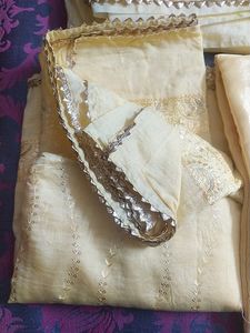 Brand New Chanderi Suit Dress Material With Dupatt