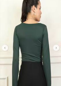 SHEIN Stylish Cut-Out Bodysuit Top