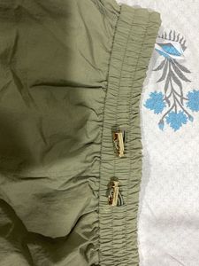 Stylish Olive Green cargo skirt