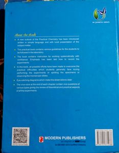 Chemistry Practical Book (MODERN'S abc)