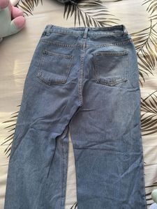 Wide Leg Denim Jeans