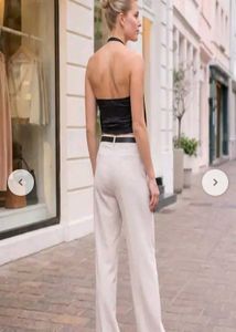 Sleek Halter Neck Drape Top