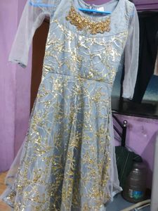 34 Size Ethnic Wear Gown