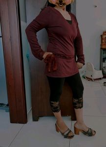 Wills Brand Warm Stylish Top cum Dress