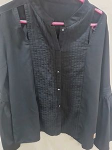 Black Knit Top