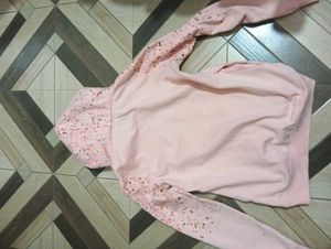 Pink Graphic Hoodie