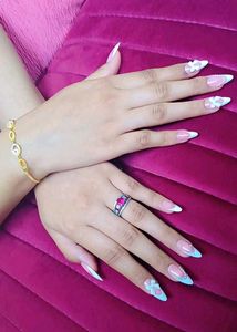 Cute Press On Nails 24 Reusable