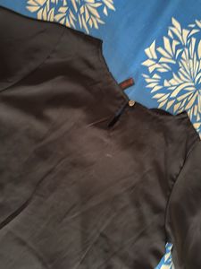 Elegant Black Embroidered top