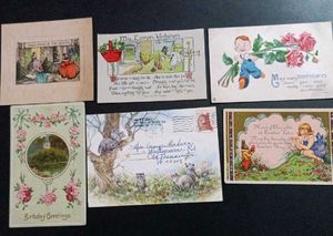 Vintage Postcards & Greeting Cards Lot