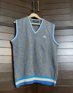 Monte Carlo Men's Argyle V-Neck Sweater Vest