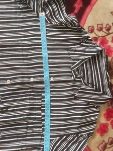 Striped Button-up Shirt