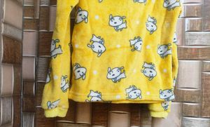 Cute Yellow Cartoon Sweatshirt