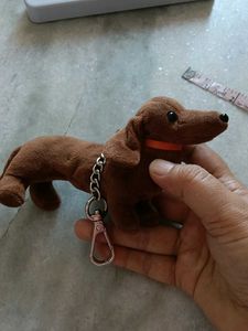 Cute Dachshund Dog Keychain
