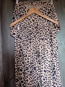 Leopard Print Two-Piece co - ords set &amp; night suit