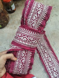 Embroidered sequins Border Trim