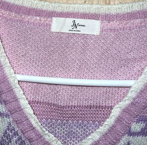 Vintage Korean Knit Sweater Vest