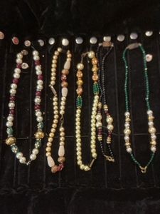 Chic Beaded Necklaces Set