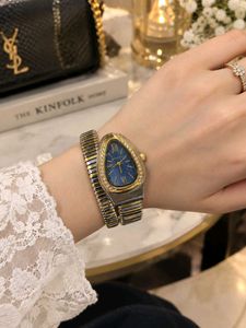 Elegant Gold Bvlgari Watch with Diamond Accents