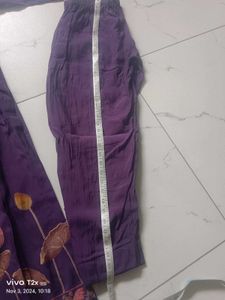 Purple Floral Print Salwar Kameez|Price Slashed😍