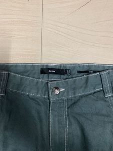 Bershka Wide Leg Stylish Cargo Pants