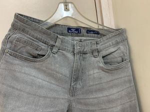 METRONAUT Grey Slim Fit Jeans