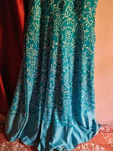 Blue Printed Dress