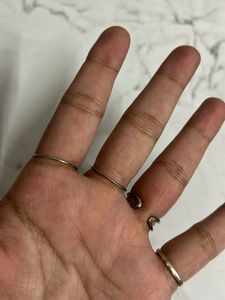 Set of 4 Cute Rings