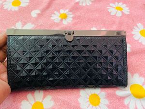 Chic Quilted Black Wallet
