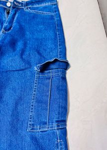 Flare Cargo Jeans