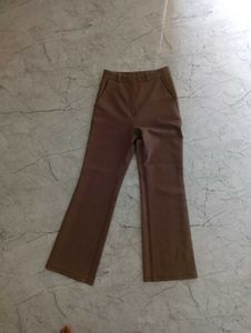 Flared Brown Trousers