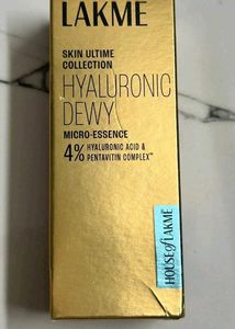 sealed Lakme Hyaluronic Dewy Micro-Essence