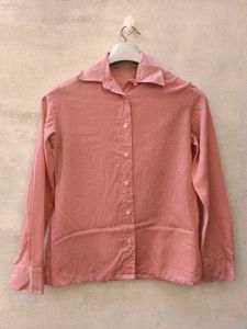 New with tag Pink Button-Up Shirt Bell Sleeves