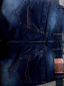 SPARKY DENIM JEANS NAVY BLUE COLOUR STRAIGHT FIT