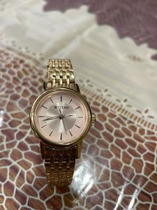 Titan Rose Gold Analog Watch