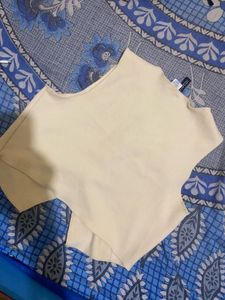 Cream Button Vest