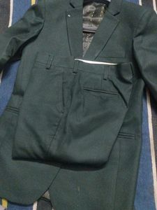 Men's Dark Green Suit