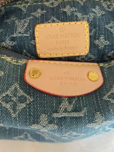 Louis Vuitton Monogram Denim Mini Pochette / Shoul