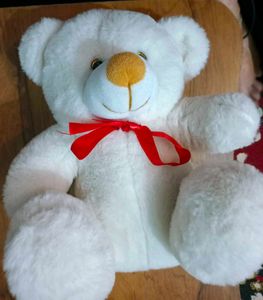 White Teddy Bear Plush Toy
