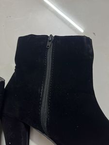 Black Heeled Ankle Boots size 36 and 38