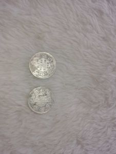 Victoria Queen Old Coin Full Silver ( Pack Of 2)