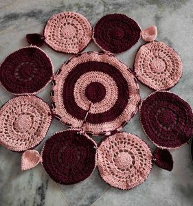 Crochet Cotton Table Cloth