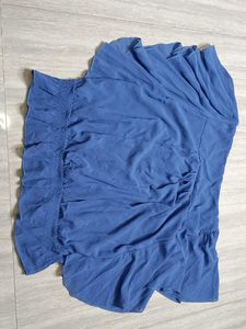 Blue Sparkle Embellished Top