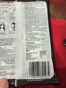 Paradyes Coconut Fix Shampoo Hair Color