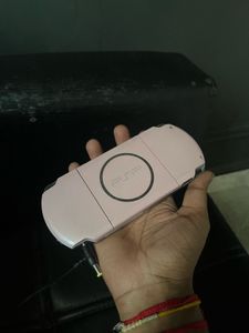 Pink PSP Handheld Game Console