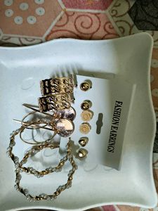 Fashion Earrings Set pack of 6