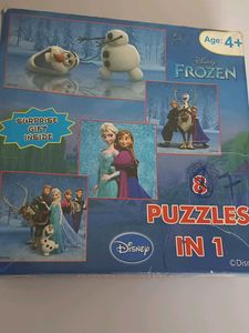 Disney Frozen 7-in-1 Puzzle Set