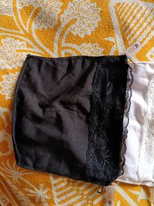 Set of 3 Lace Trim Camisole Tops