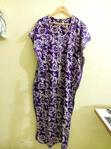 Branded Kaftan Nighty/ Baby Fidding Nighty
