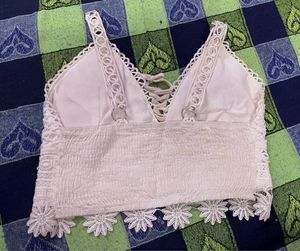 white Lace Bralette