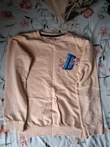 Peach Disney Character Sweatshirt
